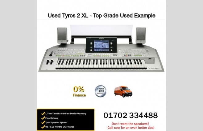 Used Yamaha Tyros 2 With Speakers - Top Grade Used Example - Image 1